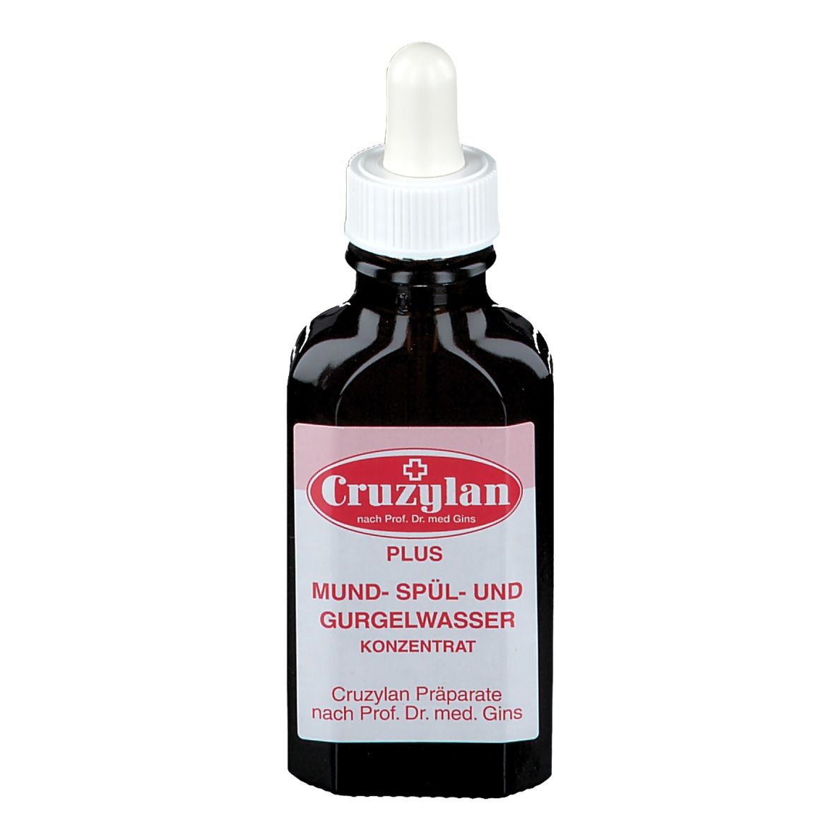 Cruzylan Plus Mund-/Spül- u.Gurgelwasserkonz.m.Pip 50 ml Tropfen