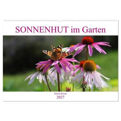 Sonnenhut im Garten (Wandkalender 2027 DIN A2 quer), CALVENDO Monatskalender