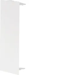 Hager LFS6015069016 Endstück aus Stahlblech zu Leitungsführungskanal LFS 60x150mm verkehrsweiß