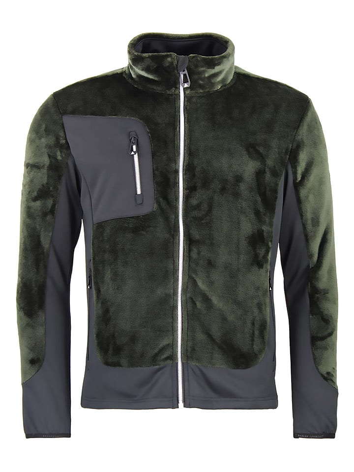 Peak Mountain Fleecejacke "Chapeau" in Grün - XXL