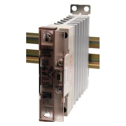 Omron Industrial Automation SSR + Heat Sink, 1 phase, 15A 100-240VAC (G3PE-215B DC12-24)