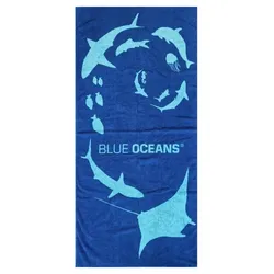 Mares - Blue Oceans - Strandhandtuch - 170cm x 80cm