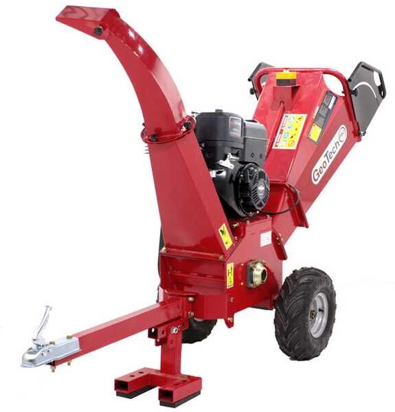 GeoTech Pro GeoTech-Pro PCS 155 BSE - Biotrituratore a scoppio professionale - Motore B&S - Avviamento elettrico