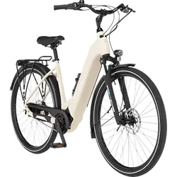 FISCHER CITA 6.8i ULTIMATE Citybike (Laufradgröße: 28 Zoll, Rahmenhöhe: 43 cm, Erwachsene-Rad, 711, Ivory matt)