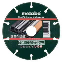 Diamanttrennscheibe 125x1,3x22,23mm, "MUP", Metall/Universal "professional" (628548000)