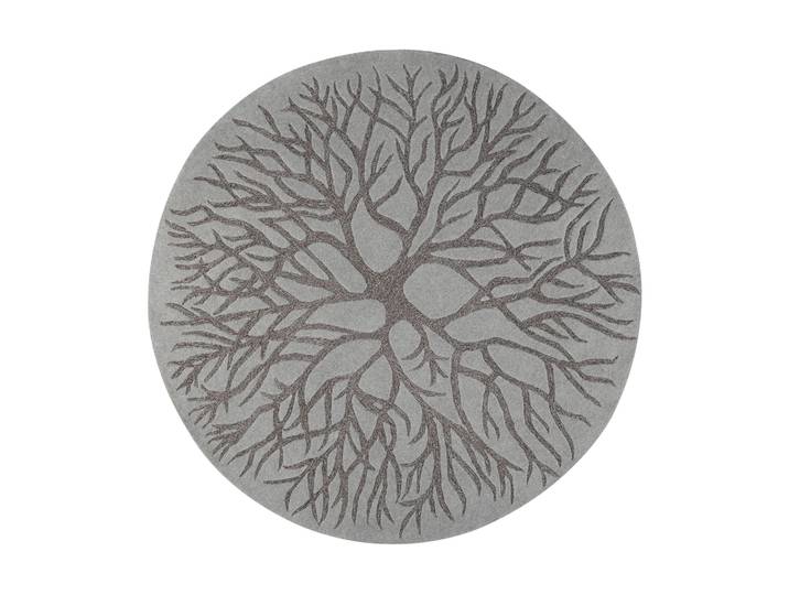 Kateha Birds nest Teppich, Ø 220cm MD grey