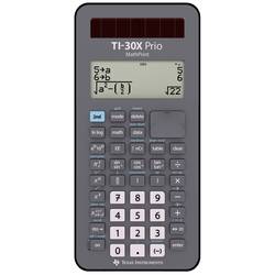 Texas Instruments TI-30X Prio MathPrint™ Schulrechner Schwarz Display (Stellen): 64 batteriebetrieben, solarbetrieben 30XPRIO/FC/1E5