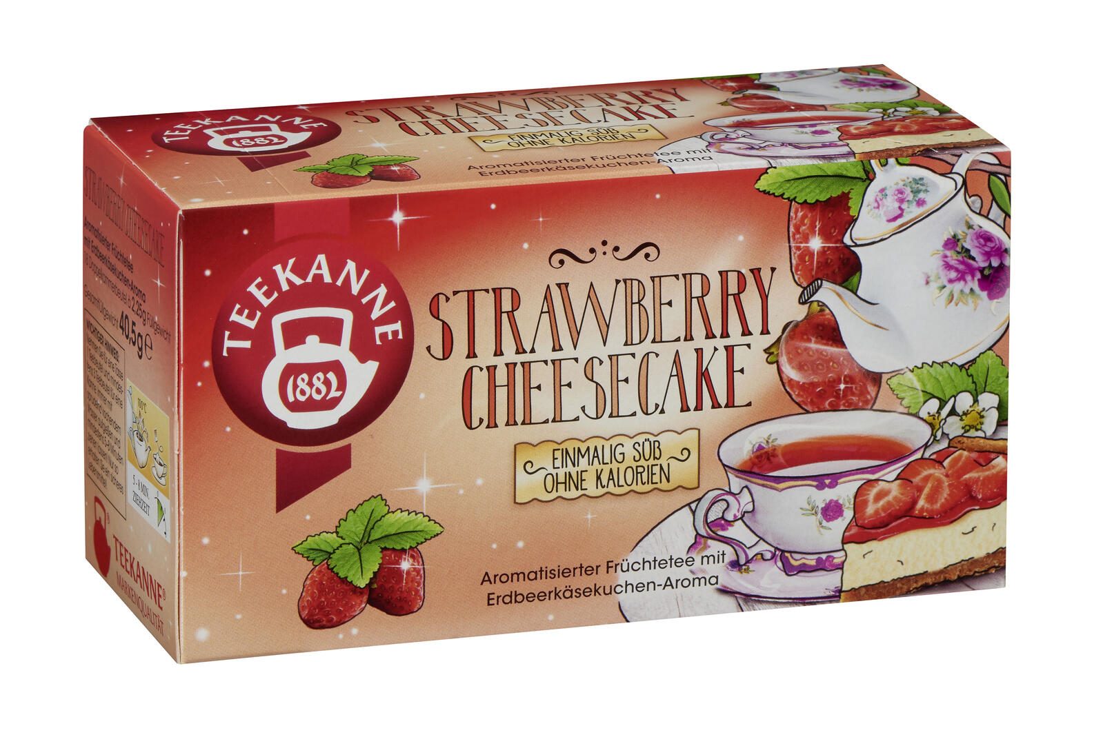 TEEKANNE Sweetea STRAWBERRY CHEESECAKE Tee 4009300072409