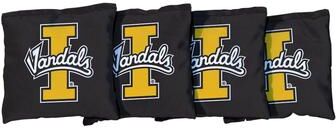 Skip's Garage Idaho Vandals Black Cornhole Bags
