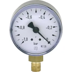 Vakuummeter 50 durch 1/8" unten -1-0 bar