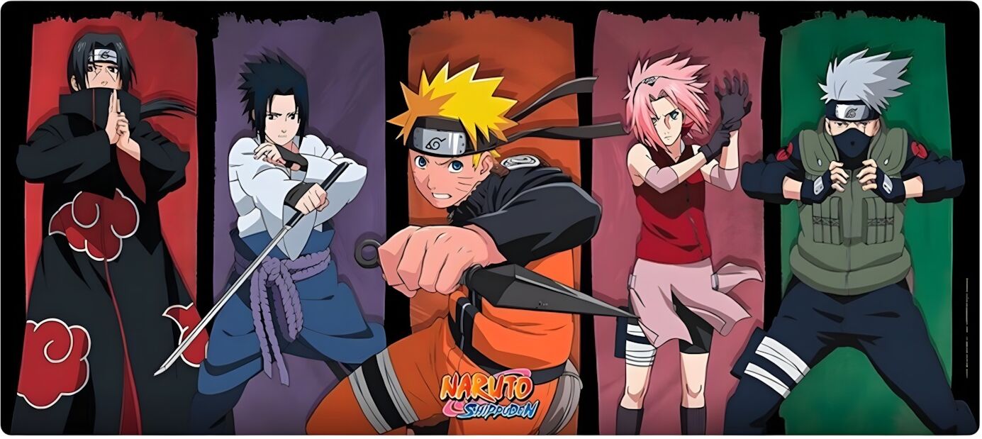 Abysse Naruto Shippuden - Gamingmusmatta Xxl - Grupp