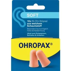OHROPAX soft Schaumstoff In-Ohr Stöpsel 10 St