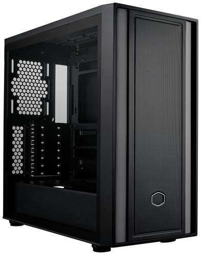 Cooler Master MasterBox 600 Lite Midi-Tower PC-Gehäuse Schwarz Seitenfenster, Staubfilter