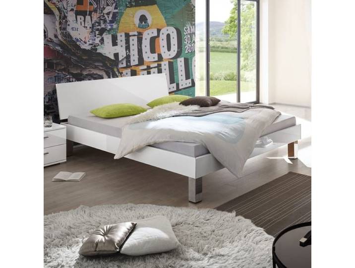 Bett Kamea 140x200cm Weiß modern