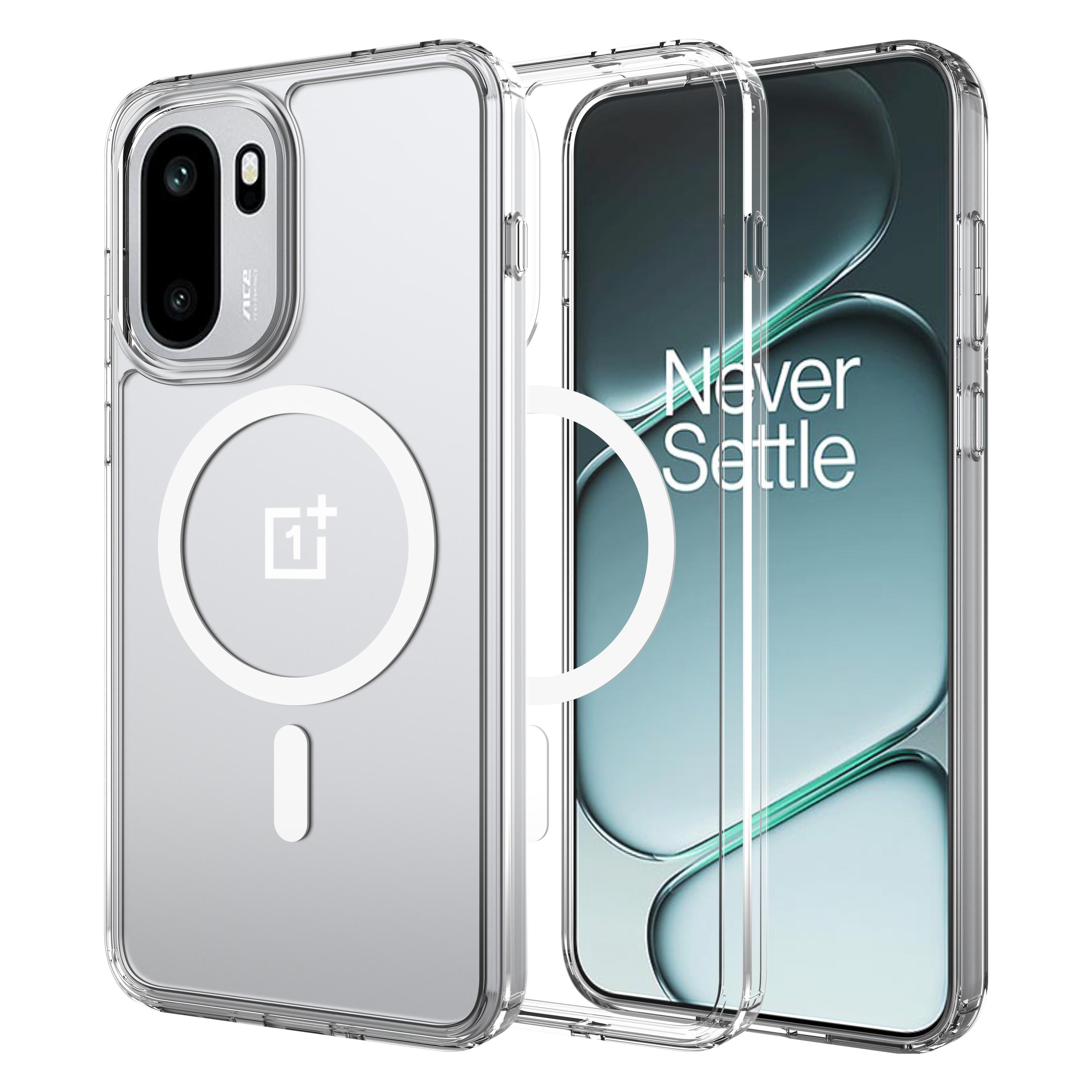 Just in Case Military Grade Kunststoff Back Cover Durchsichtig Magnetisch OnePlus 15R (OnePlus 15R) (MON2829AE0)