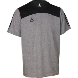 Select Oxford T-Shirt grau/schwarz 152
