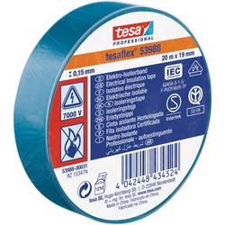 tesa 53988-00031-00 Isolierband tesa® Professional Blau (L x B) 20 m x 19 mm 1 St.