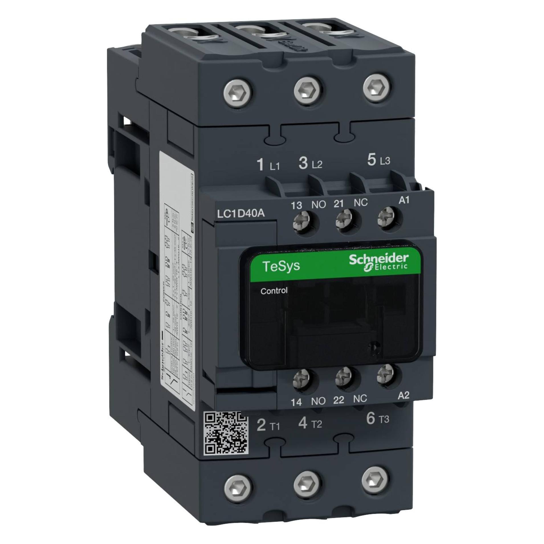 Schneider Electric Schütz 3-polig AC3 440V 40A (LC1D40AF7)