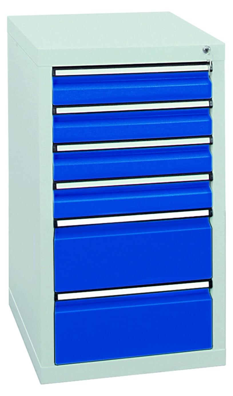 Stumpf Sortsystem Modul-Vario 75, graualu-struktur ProSlide-System, 75 Liter, Trethebel