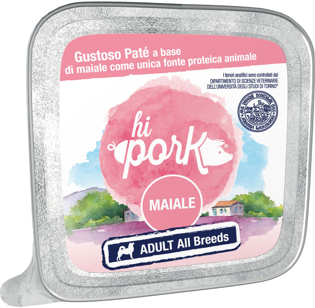 Hi Pork Dog Vaschetta Multipack 32x100G MAIALE