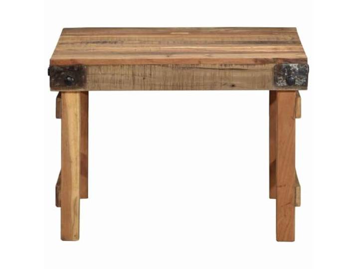 KTHLBRH Couchtisch Braun 60 x 55 x 40 cm Massives Holz, minimalistisches Design, einfache Wartung, Montage erforderlich