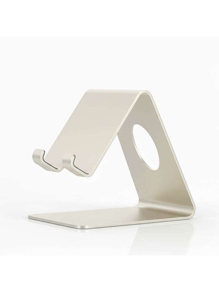 Smarto Metallico Handyhalter in Creme - (B)6 x (H)12 x (T)10 cm - onesize