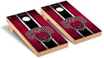 Skip's Garage Central Washington Wildcats Vintage Cornhole Board Set