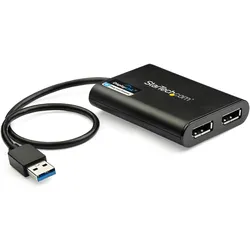 StarTech USB auf DP (DisplayPort), Video Adapter, Schwarz