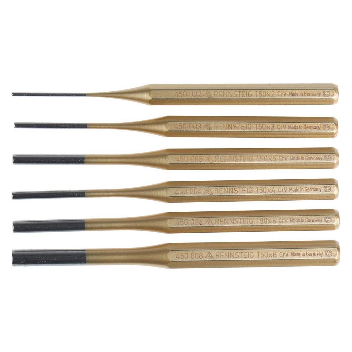 RS PRO Splintentreiber Satz 6-teilig 2,0-6,0mm (5058688)
