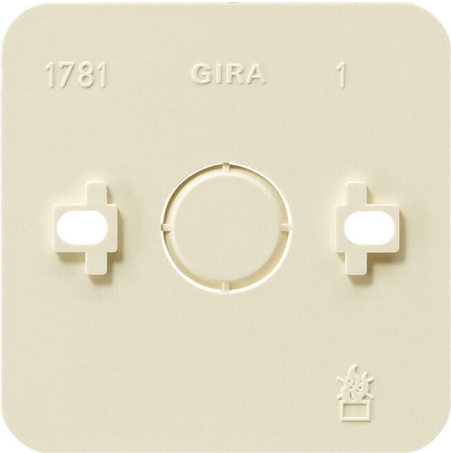 Gira Plaque de montage 1f.cws AP 008113 (008113)