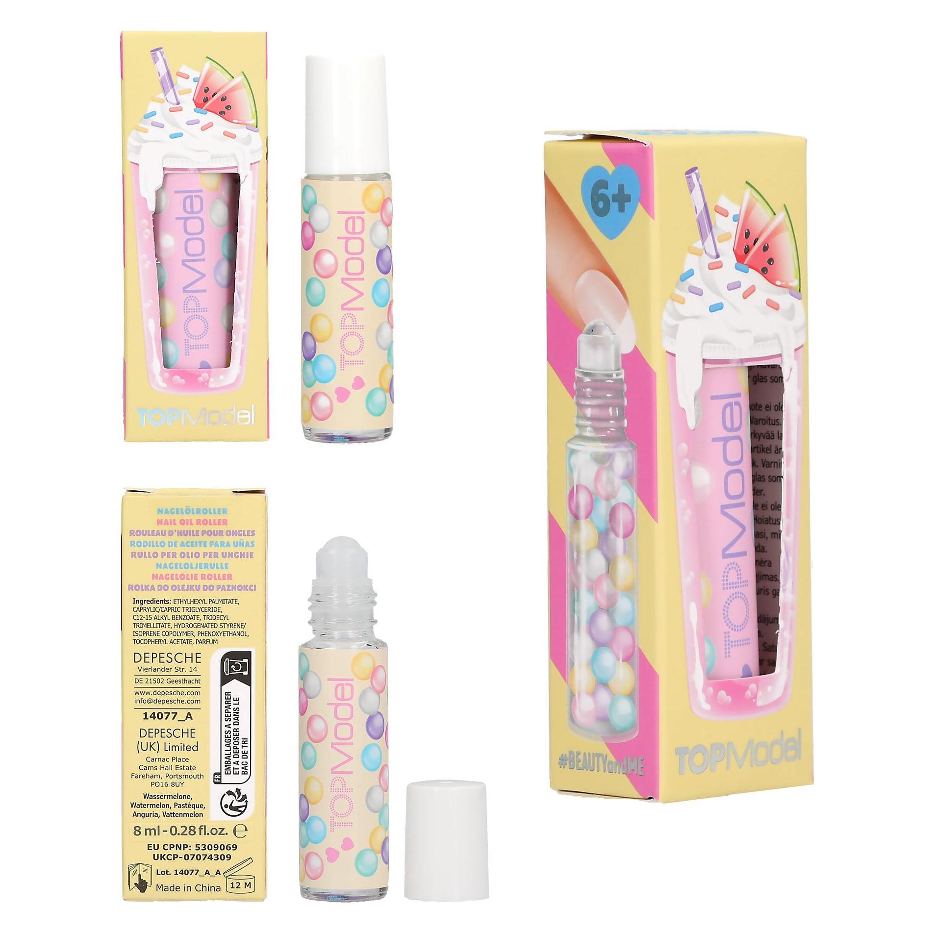 Top Model Topmodel - TOPModel Nail Oil Roller - Sunny Yellow and Playful Pink - 8 ml (8 ml) (0414077)