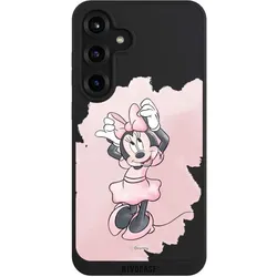 Nivocase Handyhülle für Samsung Galaxy S25+ Hülle NIVOpure Case Schwarz Disney Motiv ohne Hintergrund (Samsung Galaxy S25+), Smartphone Hülle, Schwarz
