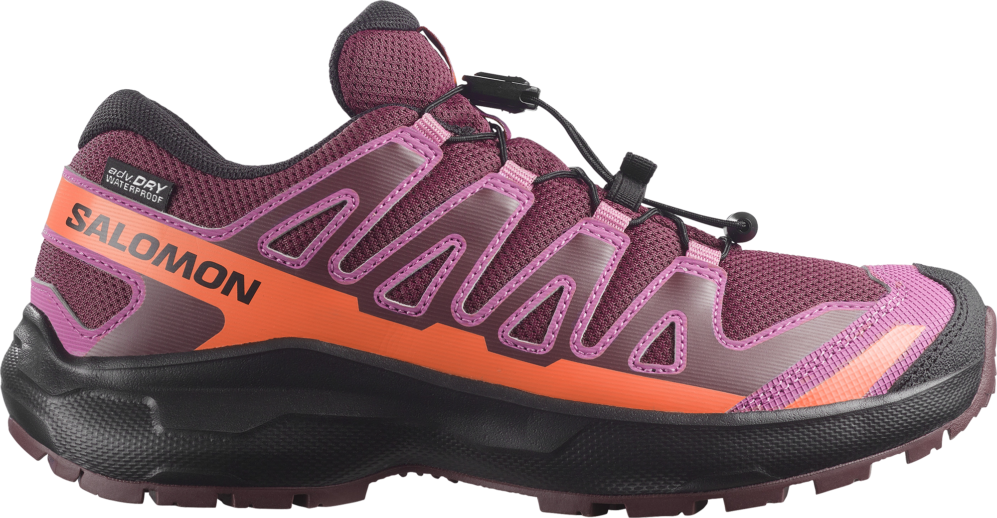 Salomon Junior´s Xa Pro Waterproof Huckleberry / Black / Nectarine 36