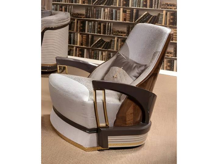 JVmoebel Sessel Exklusives Sessel in Beige für luxuriösen Komfort und elegantes Wohnen (1-St)