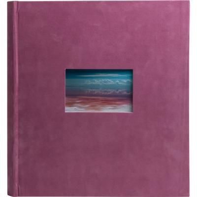 Exacompta 16179E Fotoalbum, 60 weiße Seiten, Skandi - Altrosa