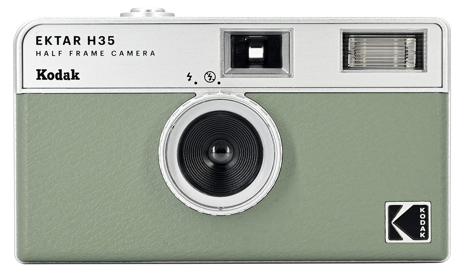 Kodak H35 camera salie-groen
