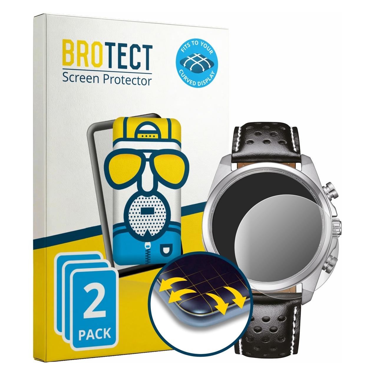 Brotect Fullscreen für Citizen CA4640-09A Schutzfolie Displayschutz Folie Matt Entspiegelungsfolie (5664141)