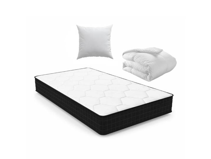 Matelas 90x190 Sleivant Pack Matelas Matelas 1 Personne 16cm Épaisseur