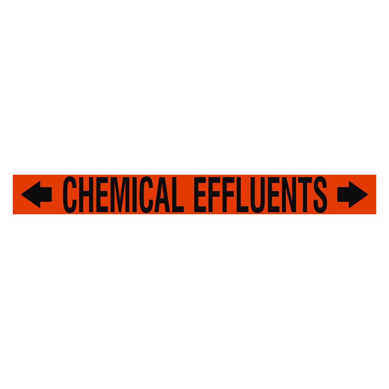 Brady ASME - Rohrmarkierer - Chemical Effluents (313403)