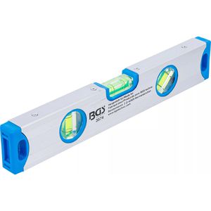 BGS-technic Wasserwaage 3574, 30cm, mit Winkelmesser, 3 Libellen