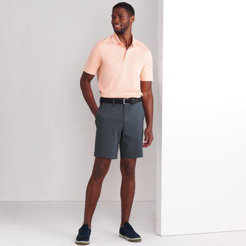 Golf-Shorts für Herren, Herren, size: regular, Grau, Polyester, by Lands' End