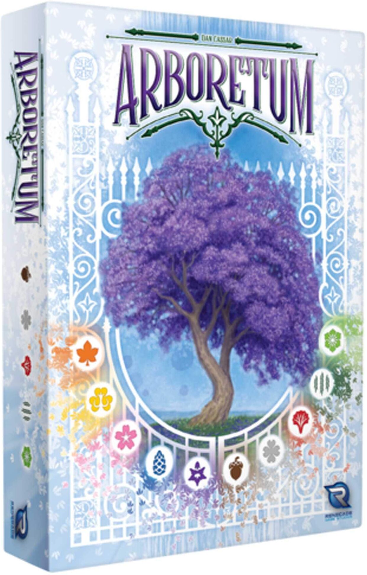 Arboretum Strategic Card Game by Renegade Game Studio, Build a Tree-Lined Garden Path, 1-2 Players, Card Game for Thoughtful Players