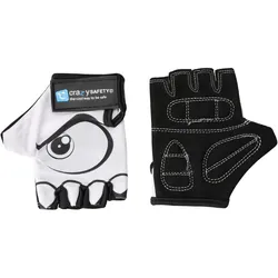 CRAZY SAFETY Fahrradhandschuhe Kinder 1002 - white S