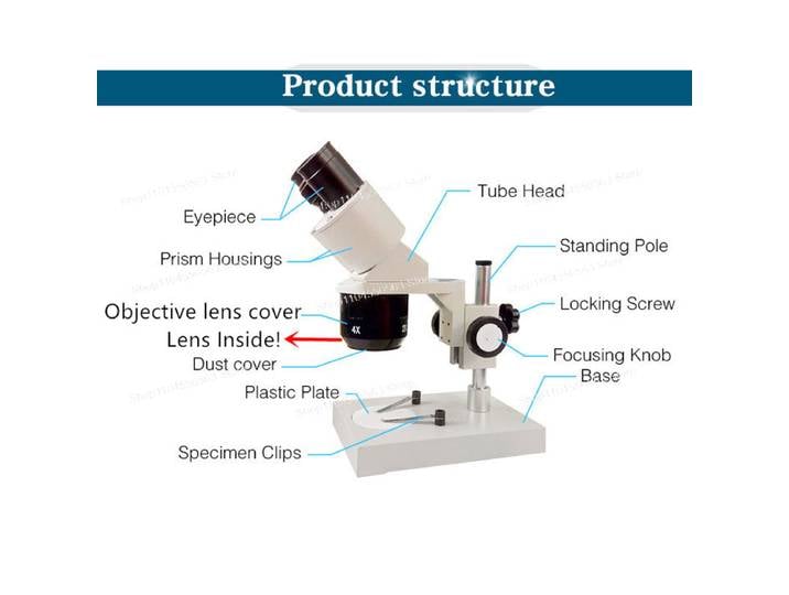 Microscope stéréoscopique binoculaire 20X/40X pour la soudure de circuits imprimés et la réparation de téléphones portables, avec lumière fluorescente offerte
