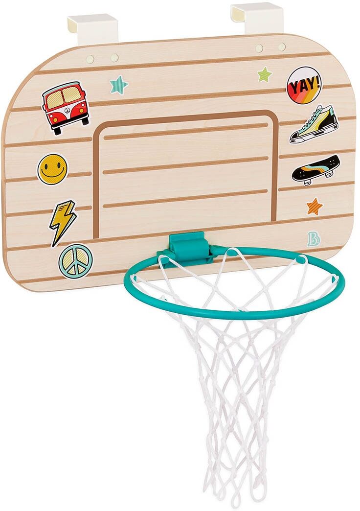 B.TOYS Set baloncesto madera para puerta B Toys.