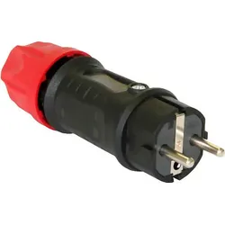 Jäger Fischer Schutzkontaktstecker vollgummi 05721-sr