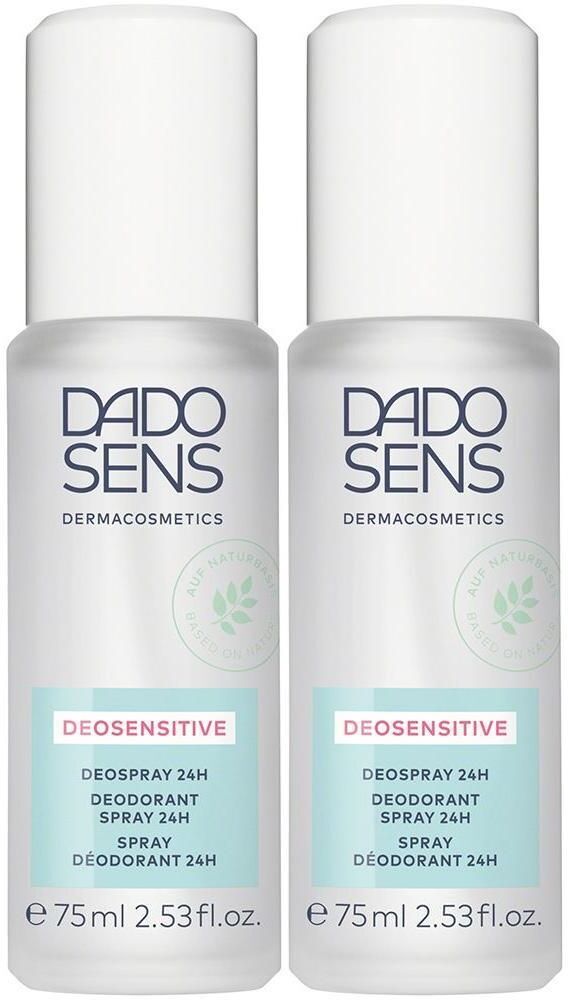 DADO SENS Dado DeoSensitive Deospray 24 h 2x 2x75 ml Spray