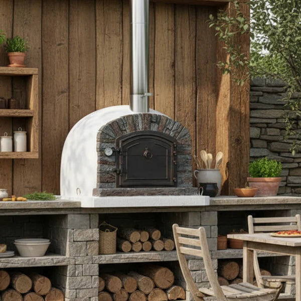 My-Barbecue Forno a Lenha Ventura - Vermelho / 100 cm