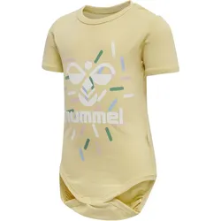 hummel hmlLAKE kurzarm Baby-Body 8088 - italian straw 74