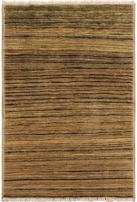 Treasured Knots Boho Earthline Gabbeh Hand Knotted Wool Area Rug